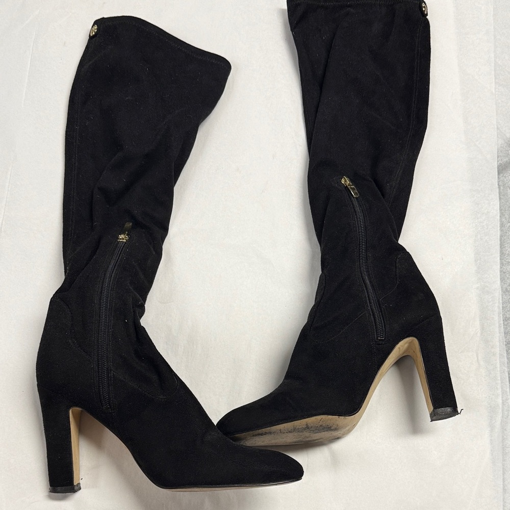Ivanka trump Black Heeled Boots size 8.5